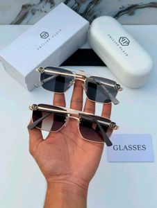 Philipp Plein Aviator Sunglasses - Rose Gold