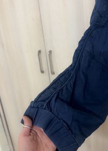 Stylish Blue Cargo Pants