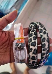 Leopard Print Fashion Belt