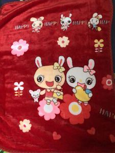 Cute Warm Soft Fur Blanket For Kids