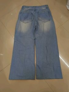 Light Wash Wide Leg Jeans