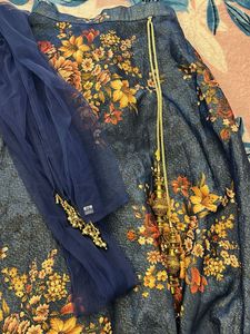 Floral Lehenga with Dupatta