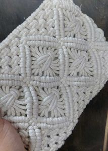 Handmade Macrame Crossbody Bag