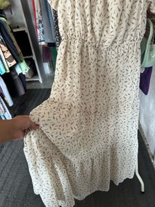 Boho Floral Print Maxi Dress