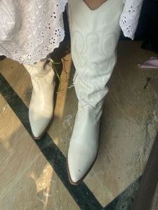 White Cowboy Boots