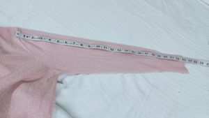 Global Republic Women Pink HighNeck SlimFit Skivvy