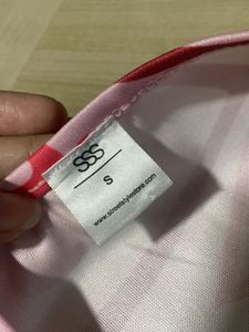 pink y2k hearts mini dress (s)