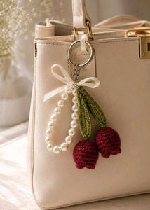 1 tulip keychain for 99 rupees only 🍒
