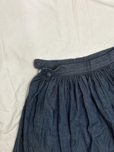 Denim Midi Skirt