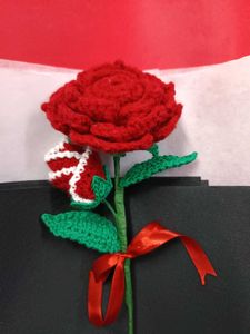 Crochet Rose Flower