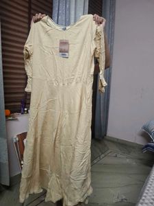 Elegant Chikankari Maxi Dress