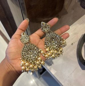 Designer Pearl Drop Earrings
