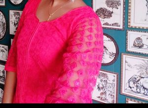 Beautiful Floral Print Kurta