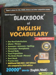 Blackbook of English Vocabulary May 2024