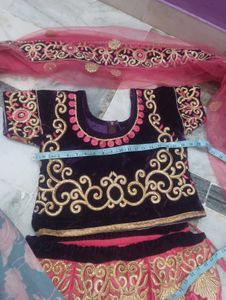 My bridal lahanga ..  which is use only two times.