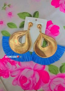 Stylish Tassel Drop Earrings