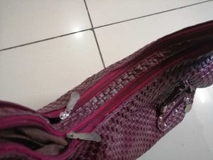 Stylish Textured Hobo Bag