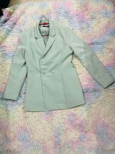 Double Breasted Women Blazer