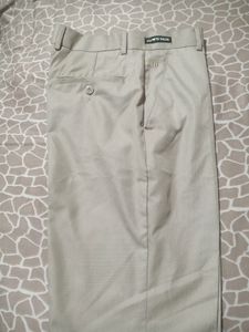 Lombard Men's Cream Trousers