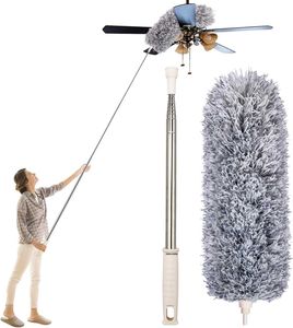 New Dust Cleaner Long Handle Broom Fan Clean