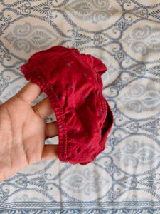 Red Printed Briefs