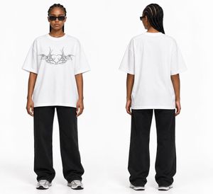 White Graphic Print T-Shirt