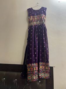 Brand New Purple Color Party Wear Suit