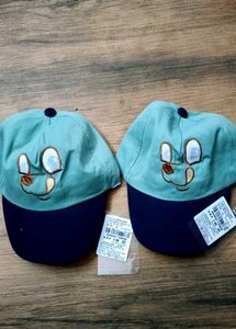 Cute Kids' Caps - Set of Two