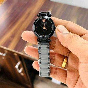 Versace Black &amp; Rose Gold Watch