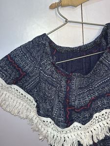 Fringed Boho Dress