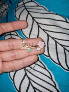 Name NECKLACE ( Gold Plated) - LAKSHMI Y2k