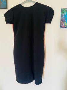 Chic Colorblock Short Sleeve Dress