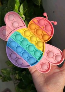 Rare Pastel Butterfly Bee pop it