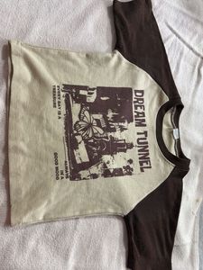Dream Tunnel Graphic Long Sleeve Top