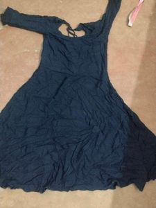 Beautiful Teal Peacock Print Gown