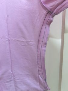 Pink Button-Up Shirt