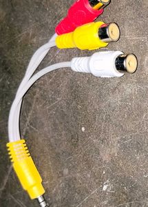 AV Aux Cable - Connectors for Audio/Video/Android.