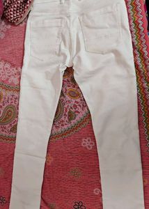 Men's Premium White Slim-Fit Jeans
