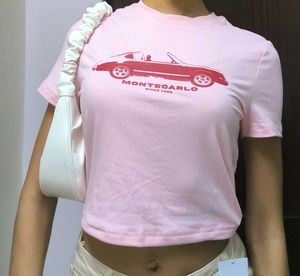 Savana Pink Car Graphic Tee