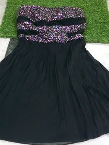 Sparkly Strapless Party Dress