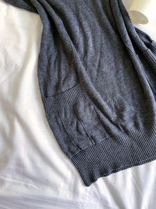Y2k Grey Double Pocket Mini Dress By Zavya