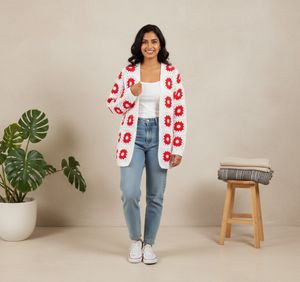 Handmade Crochet Cardigan