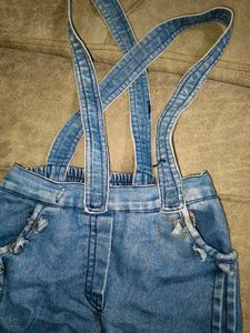 Cute Denim Dungarees