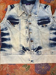 Stylish Blue Washed Denim Jacket…COMBO OF 2🔥🔥🗯️