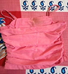 Chic Ruched Spaghetti Strap Top