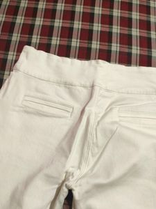 High Waist White Jeans 28 SiZe