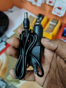 Car DC Power Adapter Cable with Wire - Black
