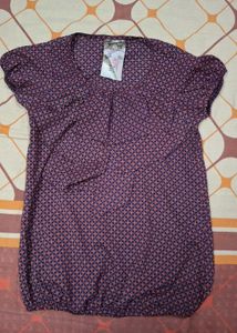 Cute Teal Polka Dot Top set of 5