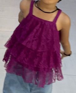 Tiered Lace Top