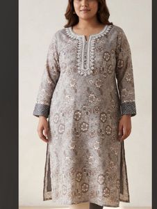 Beautiful Floral Print Kurta